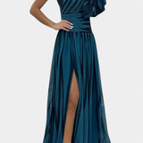 Valentina Elegante Maxí Vestido