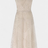 Vestido Largo Dragana con Bordado