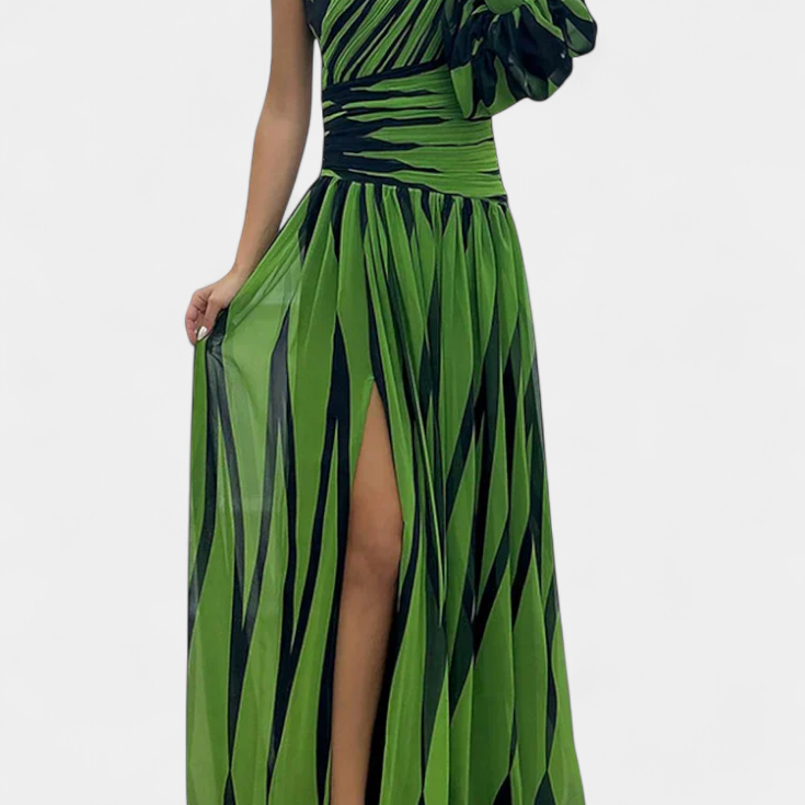 Valentina Elegante Maxí Vestido