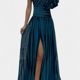 Valentina Elegante Maxí Vestido