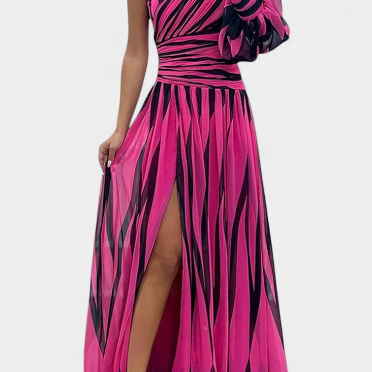 Valentina Elegante Maxí Vestido