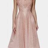 Vestido Largo Dragana con Bordado