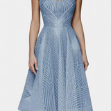 Vestido Largo Dragana con Bordado