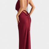 Vestido Elegante Nora con Detalles Plisados