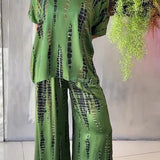 Marie | Conjunto estampado de dos piezas