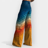 Bernada - Pantalones de campana de talle alto