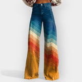 Bernada - Pantalones de campana de talle alto