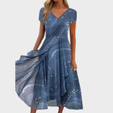 Lucija™ – Vestido midi elegante con escote en V