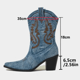 Martha - Botas de traper hasta el tobillo