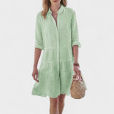Sara – Vestido de Verano Prugasta