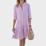 Sara – Vestido de Verano Prugasta