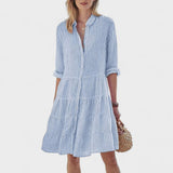 Sara – Vestido de Verano Prugasta