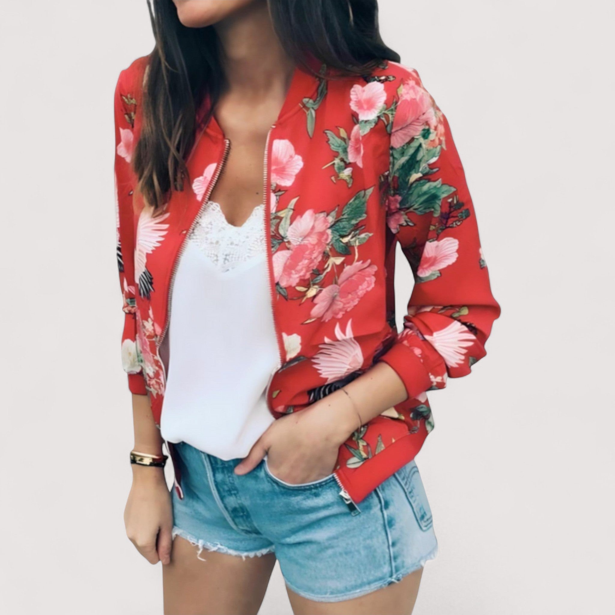 Lidia - Chaqueta bomber estilizada