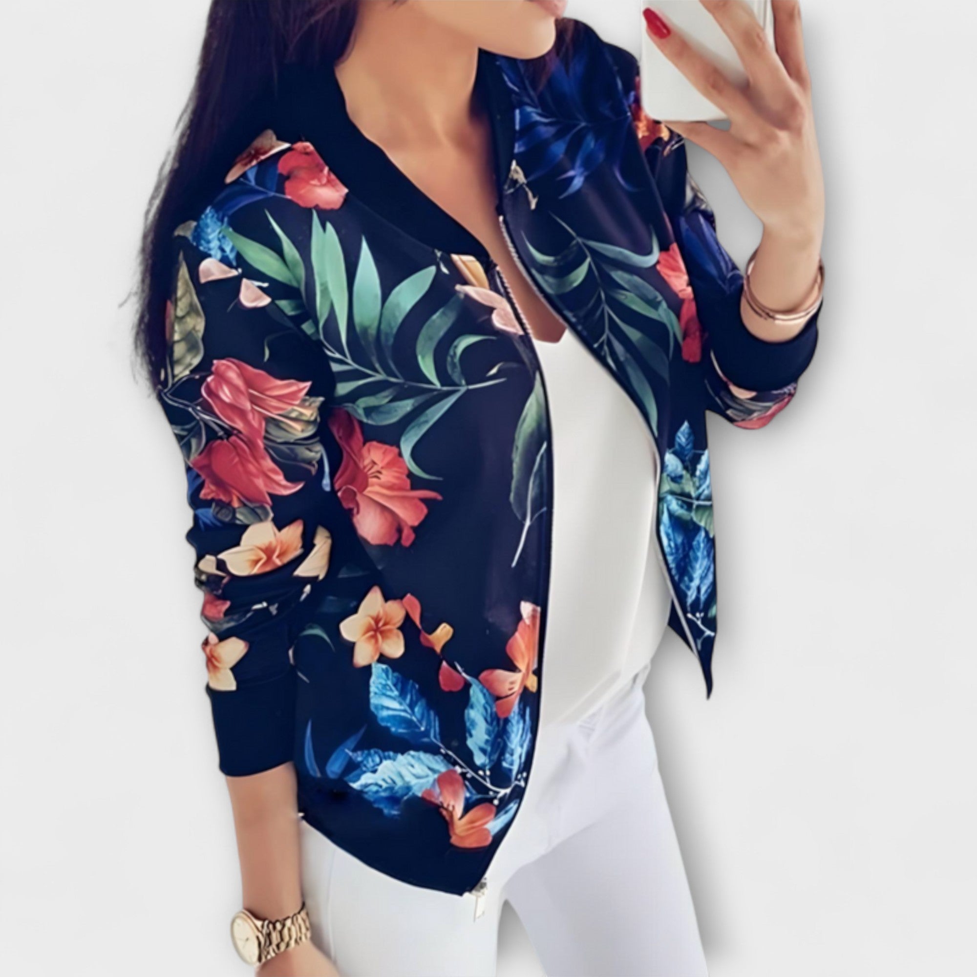 Lidia - Chaqueta bomber estilizada
