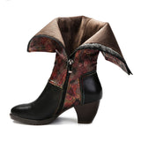 Valeria - Botas en colores artísticos