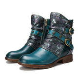 Adela - Bota en colores artísticos