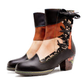 Karla - Botas en colores artísticos