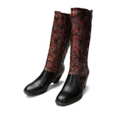 Valeria - Botas en colores artísticos
