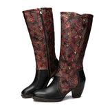 Valeria - Botas en colores artísticos