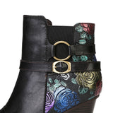 Sara - Botas en colores artísticos