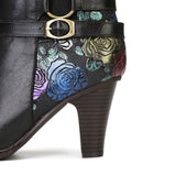 Sara - Botas en colores artísticos
