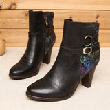 Sara - Botas en colores artísticos