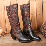 Valeria - Botas en colores artísticos