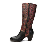 Valeria - Botas en colores artísticos