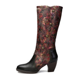 Valeria - Botas en colores artísticos