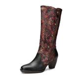 Valeria - Botas en colores artísticos