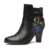 Sara - Botas en colores artísticos