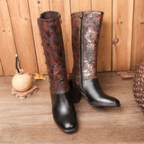 Valeria - Botas en colores artísticos