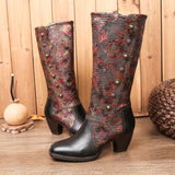 Valeria - Botas en colores artísticos