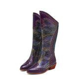 Luna - Bota en colores artísticos