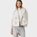 Blanka - Chaqueta corta de doble botonadura Ropa de abrigo elegante