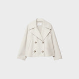 Blanka - Chaqueta corta de doble botonadura Ropa de abrigo elegante