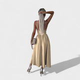 Margarida – Vestido de Verano con Abierto