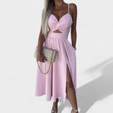 Margarida – Vestido de Verano con Abierto