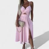 Margarida – Vestido de Verano con Abierto