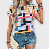 Marijeta – Blusa de Estilo Urbano Colorida
