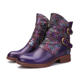 Cleo - Bota en colores artísticos