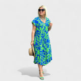 Rita – Vestido Floral Elegante