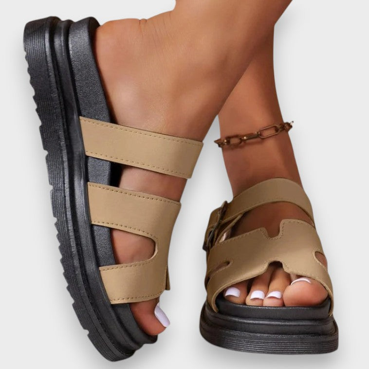 Amaris | Sandalias ortopédicas con diseño H