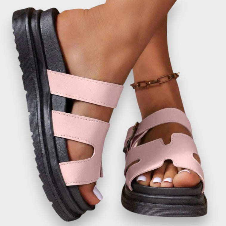 Amaris | Sandalias ortopédicas con diseño H